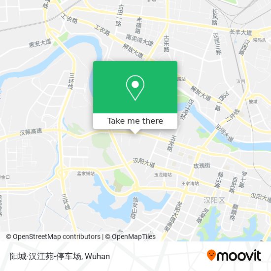 阳城·汉江苑-停车场 map
