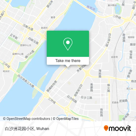 白沙洲花园小区 map