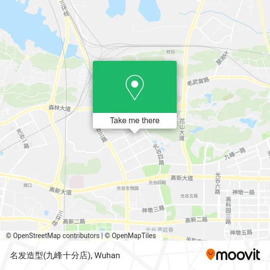 名发造型(九峰十分店) map