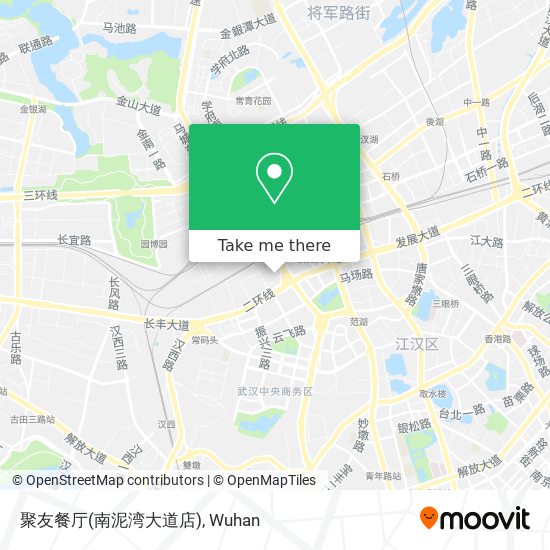 聚友餐厅(南泥湾大道店) map