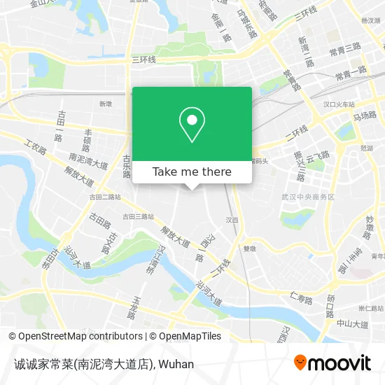 诚诚家常菜(南泥湾大道店) map