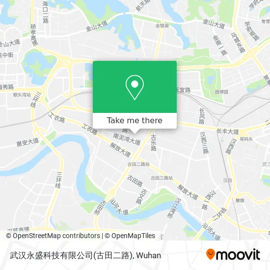 武汉永盛科技有限公司(古田二路) map