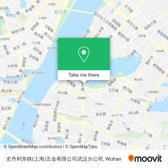史丹利东铁(上海)五金有限公司武汉分公司 map