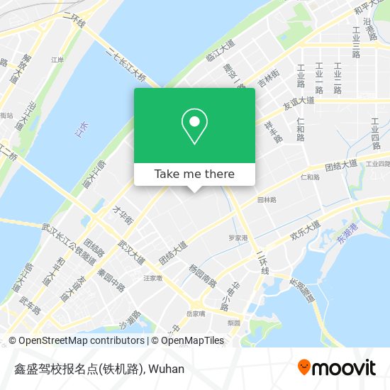 鑫盛驾校报名点(铁机路) map