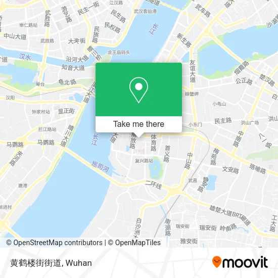 黄鹤楼街街道 map