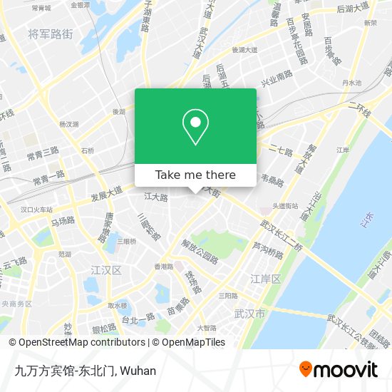 九万方宾馆-东北门 map