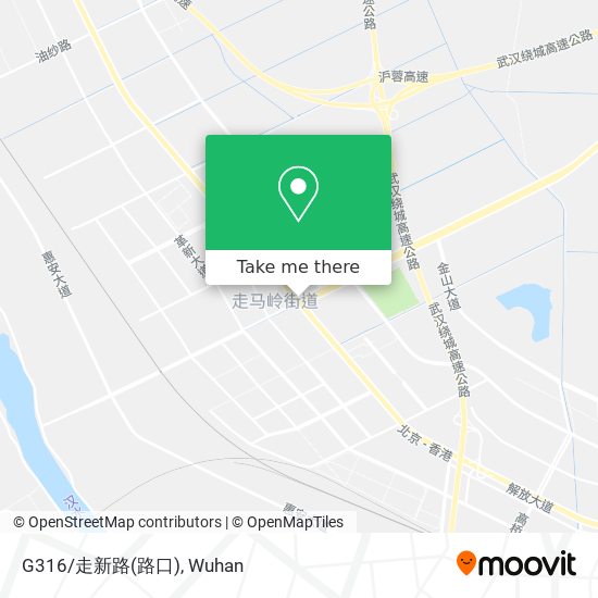 G316/走新路(路口) map