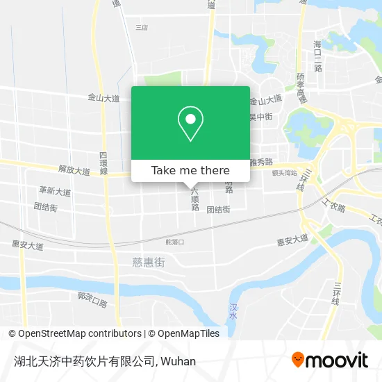 湖北天济中药饮片有限公司 map