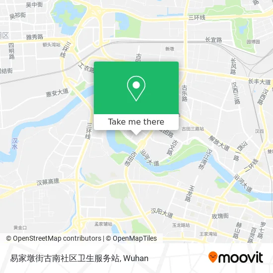 易家墩街古南社区卫生服务站 map