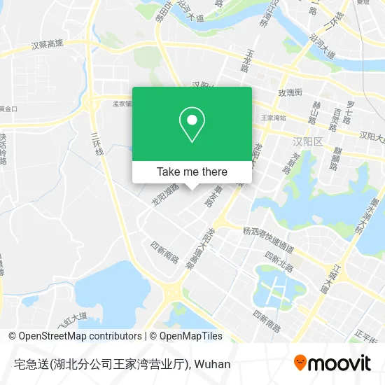 宅急送(湖北分公司王家湾营业厅) map