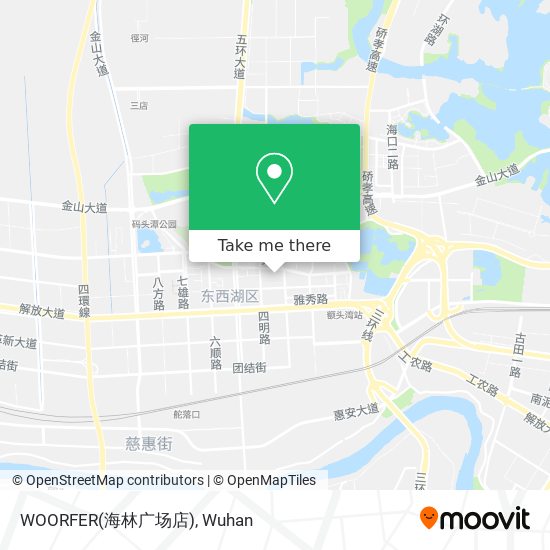 WOORFER(海林广场店) map