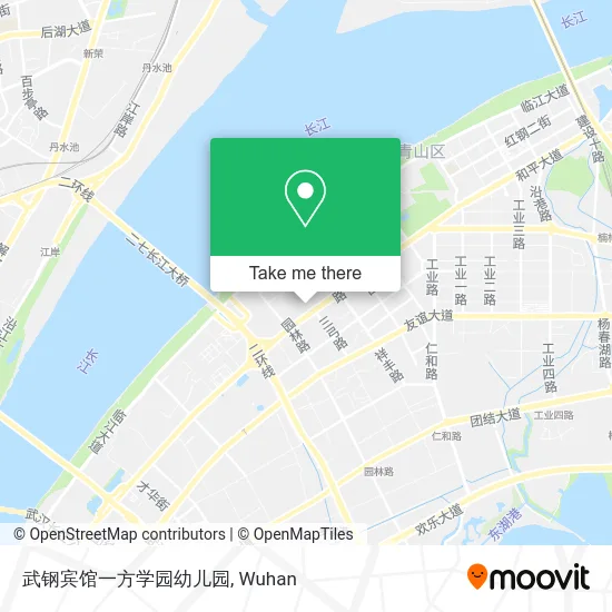 武钢宾馆一方学园幼儿园 map