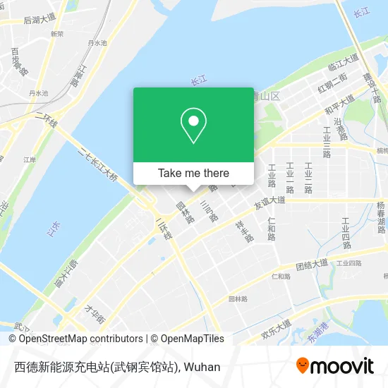 西德新能源充电站(武钢宾馆站) map