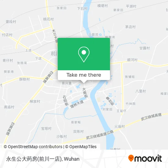 永生公大药房(前川一店) map
