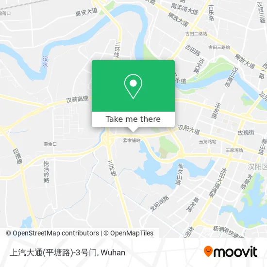 上汽大通(平塘路)-3号门 map