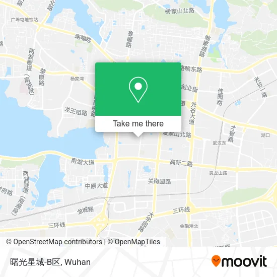 曙光星城-B区 map