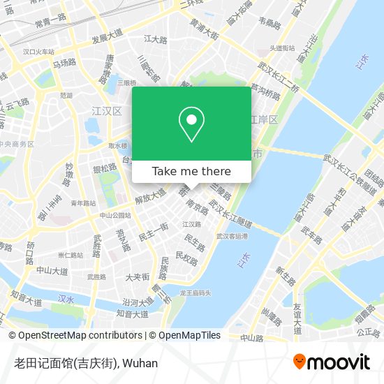 老田记面馆(吉庆街) map