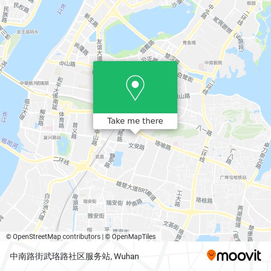 中南路街武珞路社区服务站 map