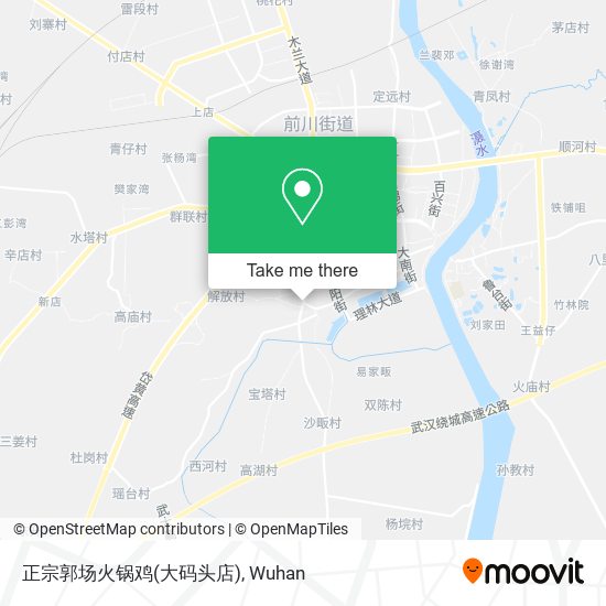 正宗郭场火锅鸡(大码头店) map