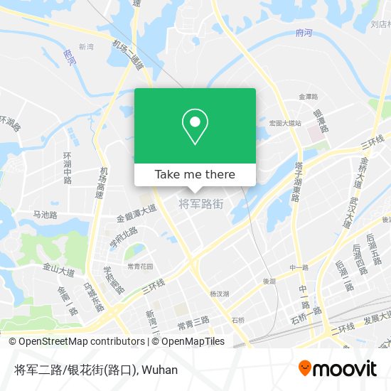 将军二路/银花街(路口) map