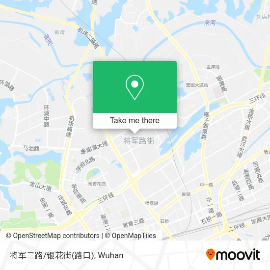 将军二路/银花街(路口) map