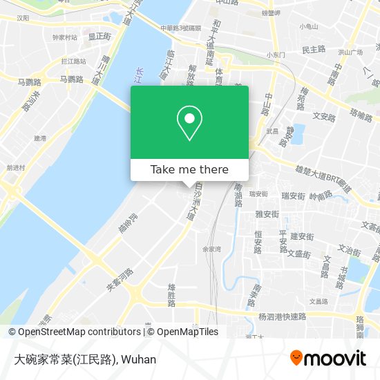 大碗家常菜(江民路) map