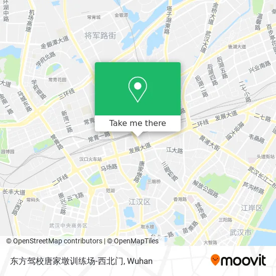 东方驾校唐家墩训练场-西北门 map