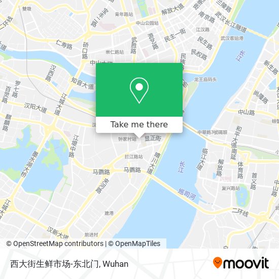 西大街生鲜市场-东北门 map