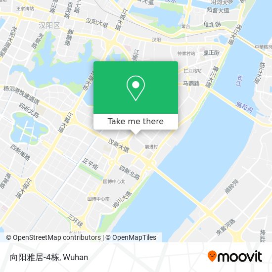 向阳雅居-4栋 map