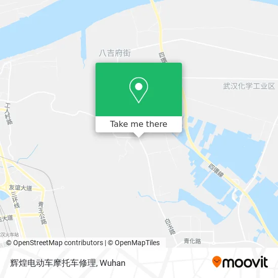 辉煌电动车摩托车修理 map