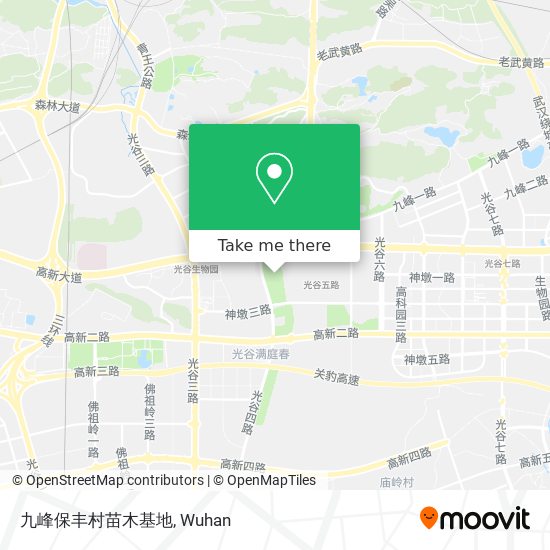 九峰保丰村苗木基地 map