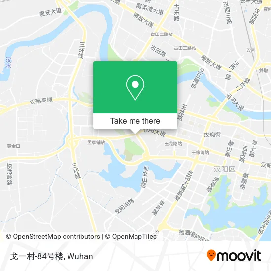 戈一村-84号楼 map