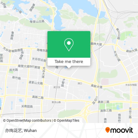 亦绚花艺 map