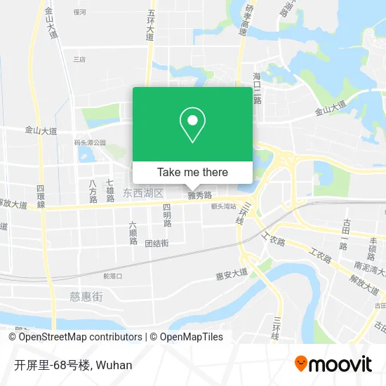 开屏里-68号楼 map