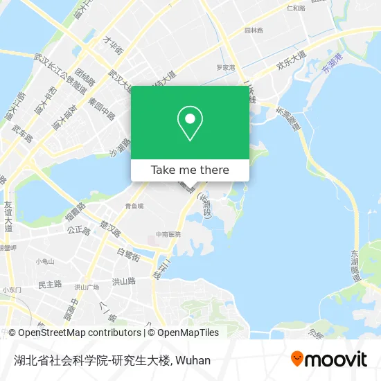 湖北省社会科学院-研究生大楼 map