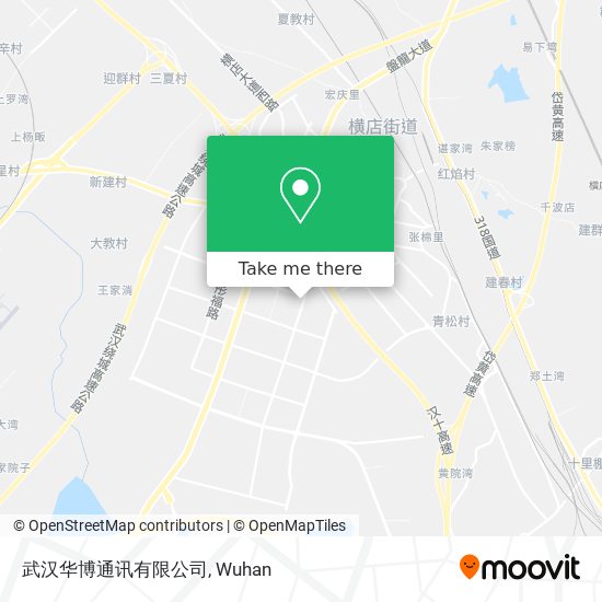 武汉华博通讯有限公司 map