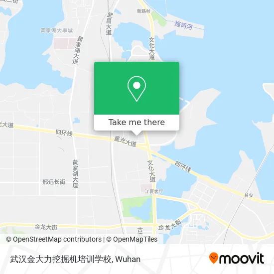 武汉金大力挖掘机培训学校 map