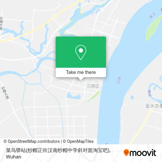 菜鸟驿站(纱帽正街汉南纱帽中学斜对面淘宝吧) map