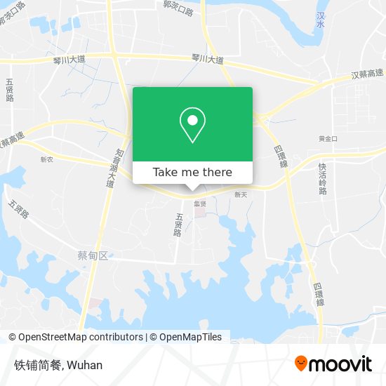 铁铺简餐 map