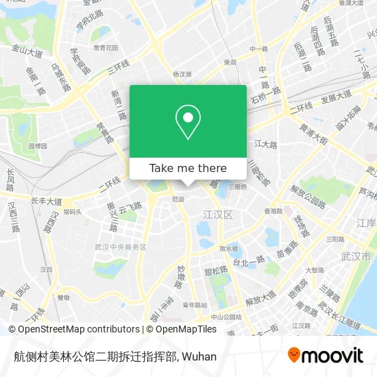 航侧村美林公馆二期拆迁指挥部 map