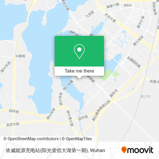 依威能源充电站(阳光壹佰大湖第一期) map