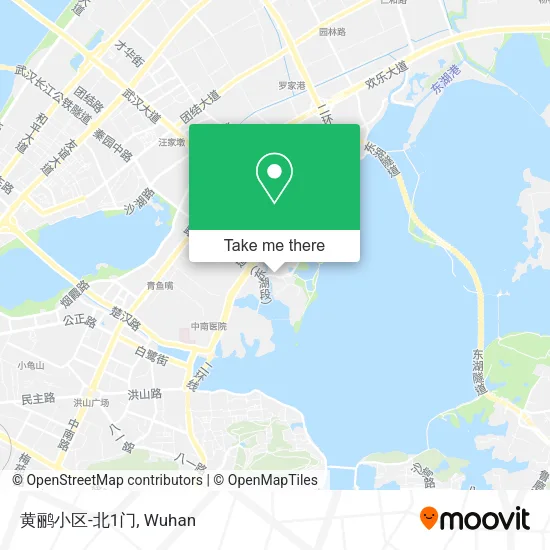 黄鹂小区-北1门 map