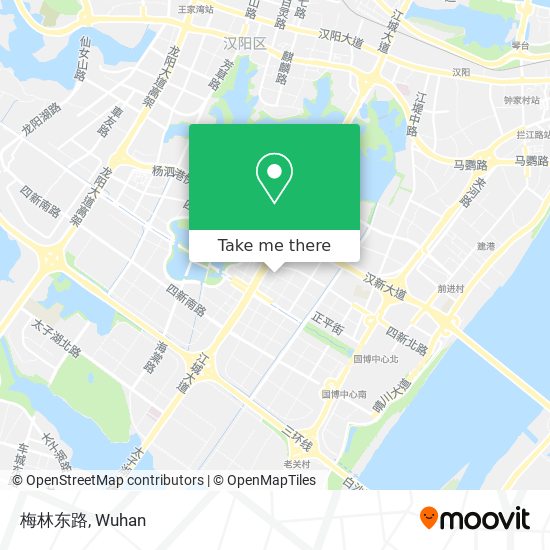 梅林东路 map