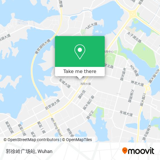郭徐岭广场站 map