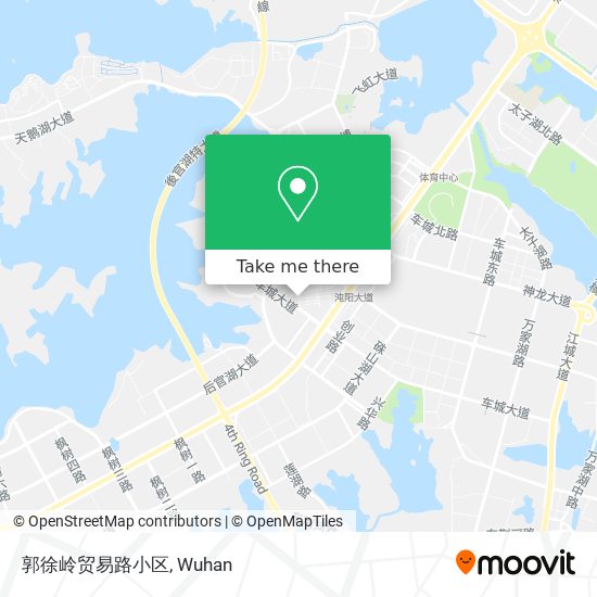郭徐岭贸易路小区 map