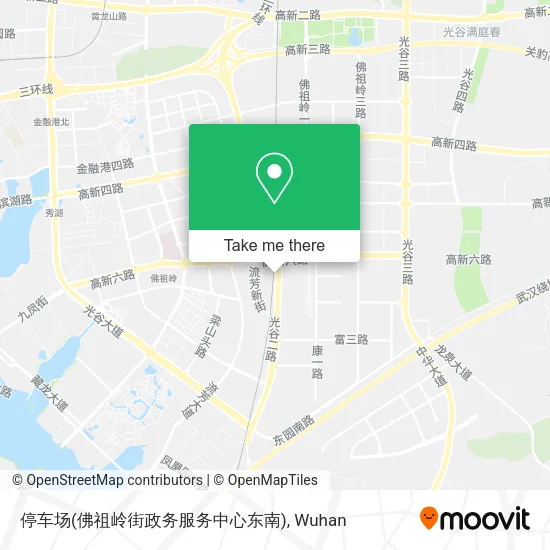 停车场(佛祖岭街政务服务中心东南) map