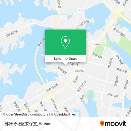 郭徐岭社区安保室 map
