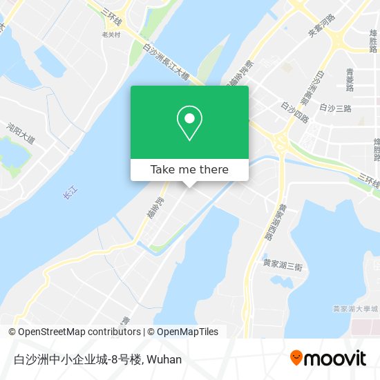 白沙洲中小企业城-8号楼 map