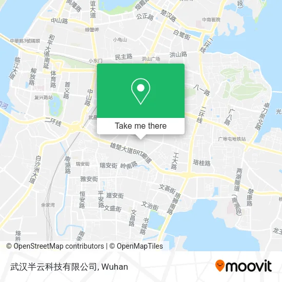 武汉半云科技有限公司 map