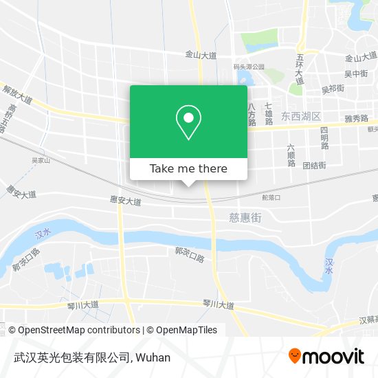 武汉英光包装有限公司 map
